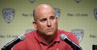 Clay Helton reveals expectations for USC this year Clay Helton reveals expectations for USC this year