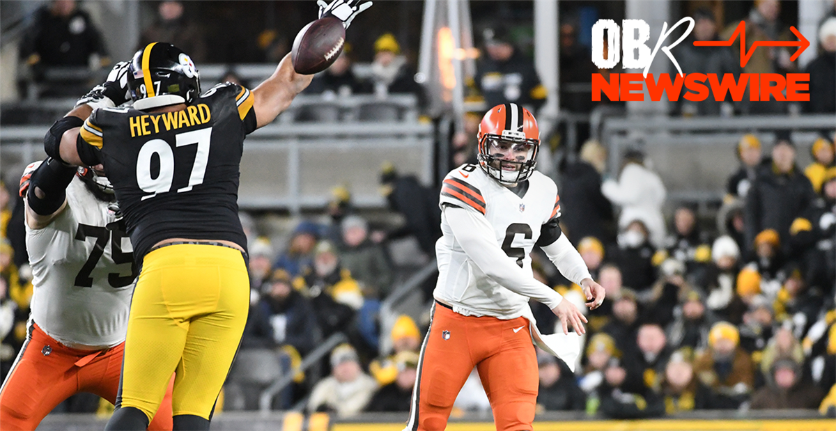 See our favorite photos from Cleveland Browns' 26-14 loss to Pittsburgh  Steelers 