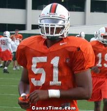 Romeo Davis Miami Linebacker