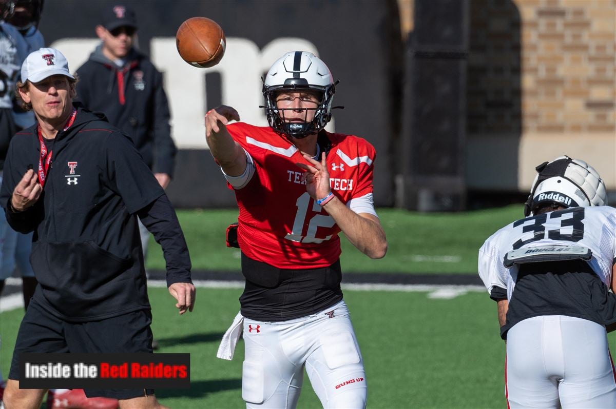 Texas Tech coach Matt Wells explains how Oregon transfer QB Tyler Shough is fitting in with Red Raiders