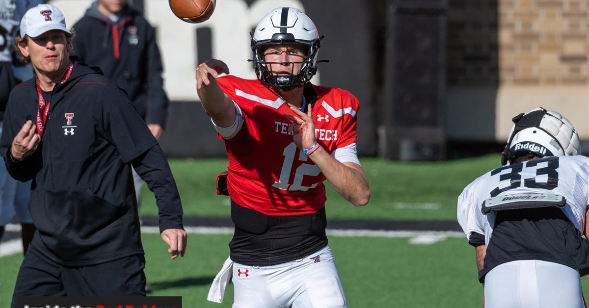 Texas Tech coach Matt Wells explains how Oregon transfer QB Tyler Shough is fitting in with Red Raiders