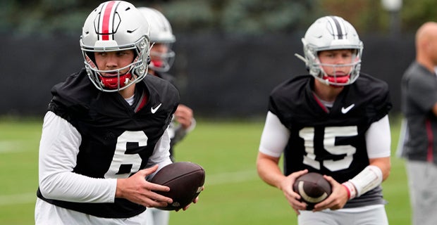 Did the Spring Game prove C.J. Stroud is leading Ohio State football's  quarterback battle? Buckeye Talk Pod 