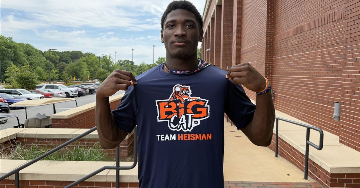 Auburn TE commit George Lamons Jr. takes on recruiter role at Big Cat