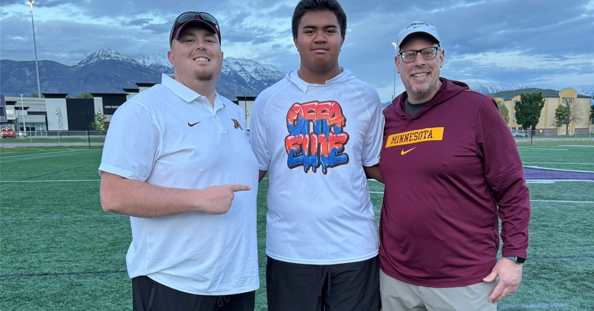 COMMIT: Utah offensive lineman Mataalii Benjamin commits to Minnesota Football