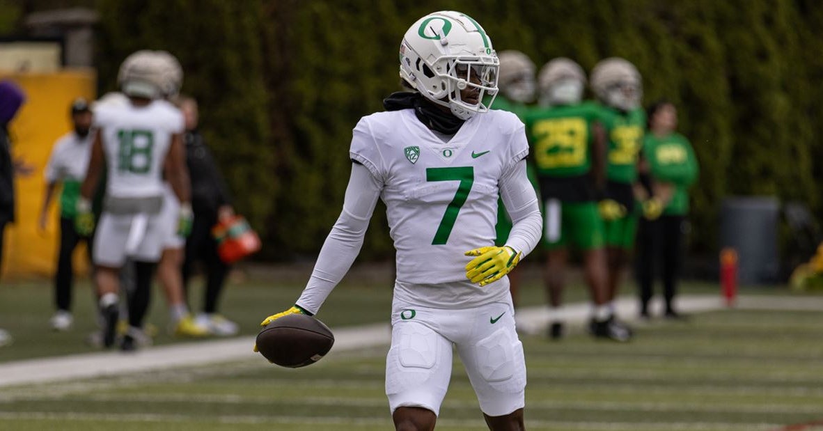 Oregon WR Evan Stewart named among top 2025 NFL Draft prospects by The