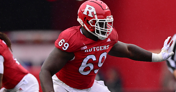 Kobe Asamaoh showing potential to be elite Big Ten lineman