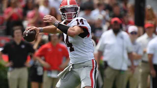 Georgia football QBs placed into tier 3 by ESPN