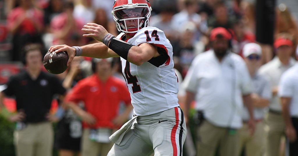 Georgia football QBs placed into tier 3 by ESPN