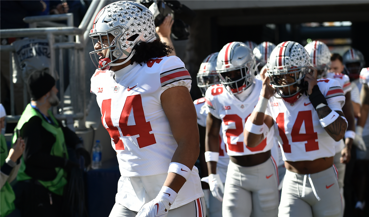 Ohio state outlet football away jersey