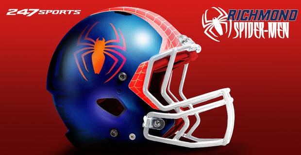 fantasy football helmet spider man Spiderman Custom Visor Designed for kids ages 5 Marvel college football helmets for
