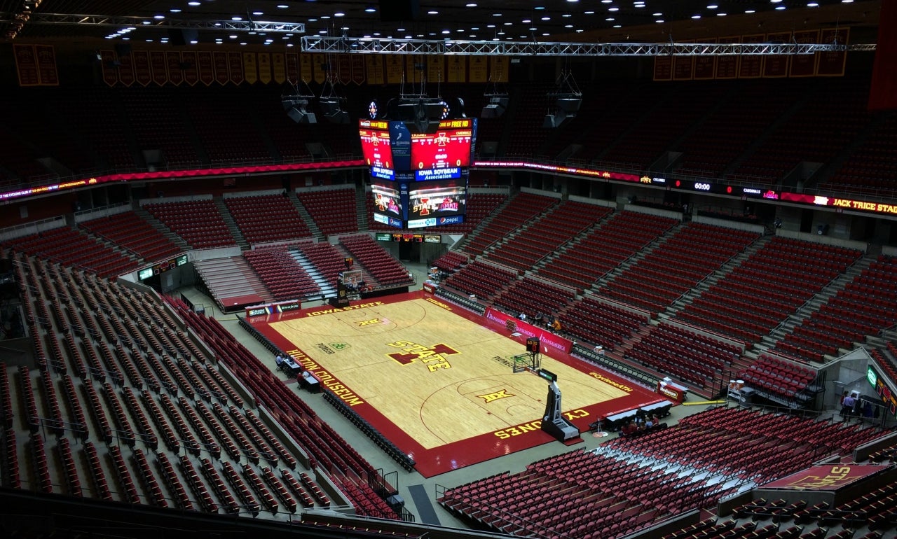 Hilton Coliseum Seating Chart Basketball Elcho Table