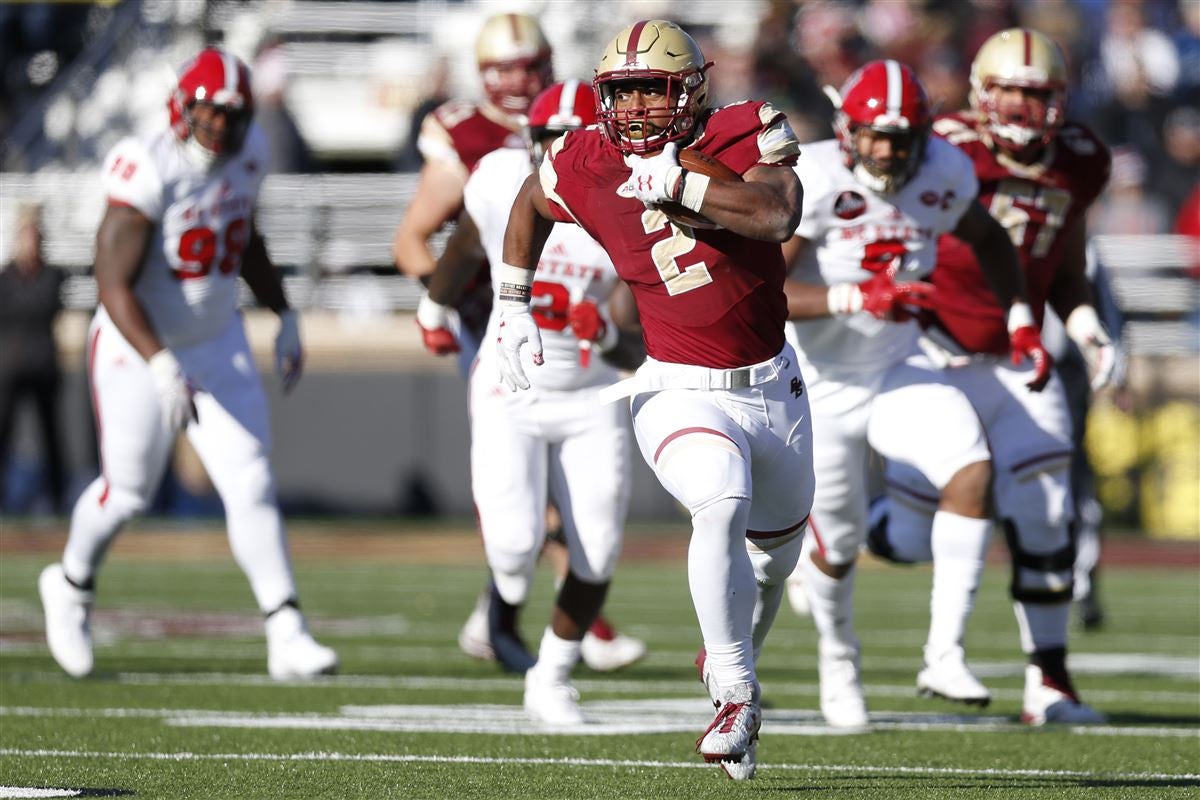The NFL Can't Wait: Boston College Tailback AJ Dillon Is a Rare Talent, News, Scores, Highlights, Stats, and Rumors