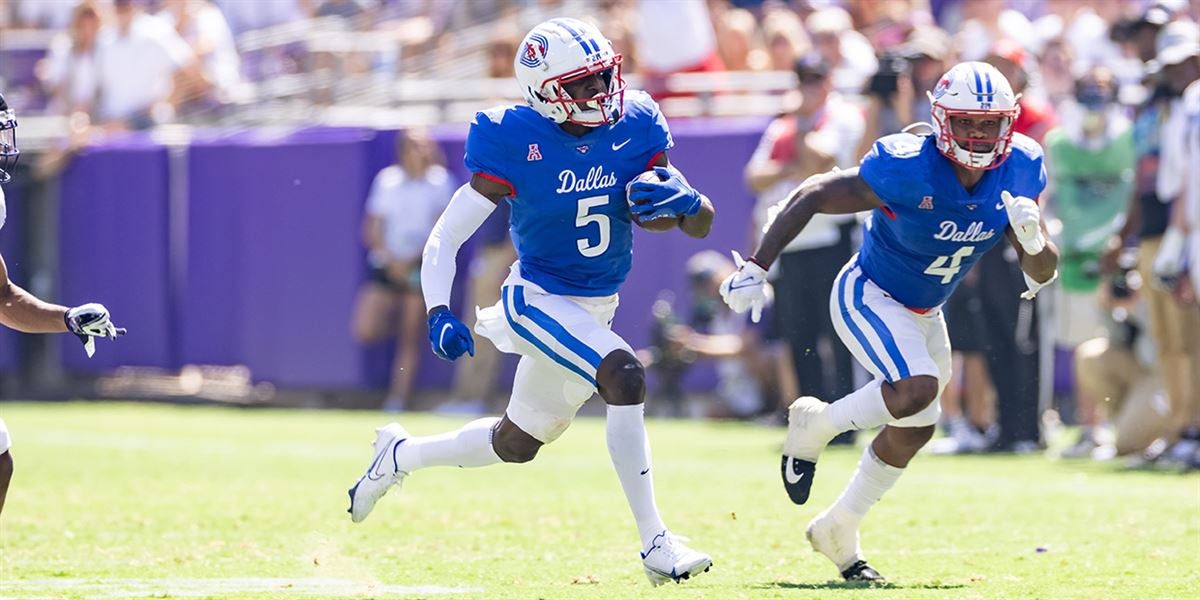 WR Danny Gray (SMU) Runs a 4.33 40-Yard Dash at the 2022 Combine