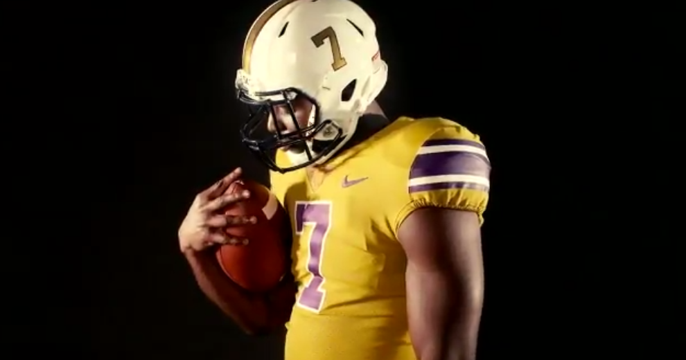 LSU reveals new "gold" jerseys