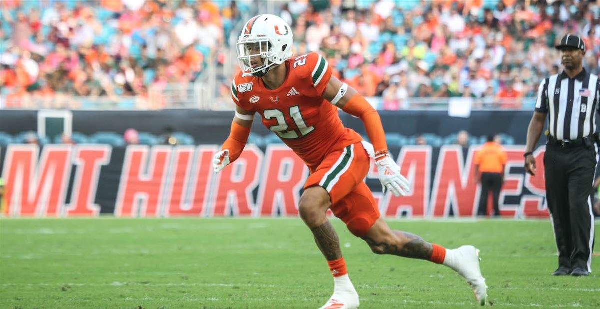 Bubba Bolden Safety Miami  NFL Draft Profile & Scouting Report