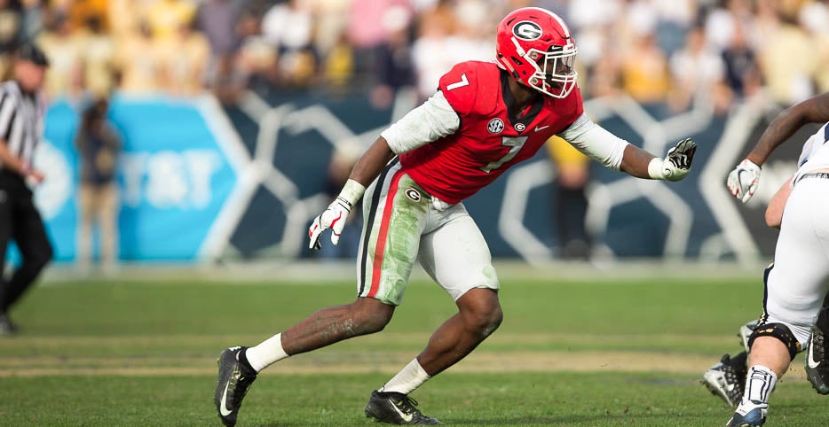 Lorenzo Carter Giants Rookie Highlights (LB Georgia #59) 