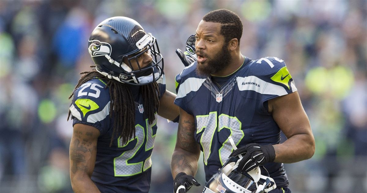 Si Michael Bennett Richard Sherman Argued Over Russell Wilson