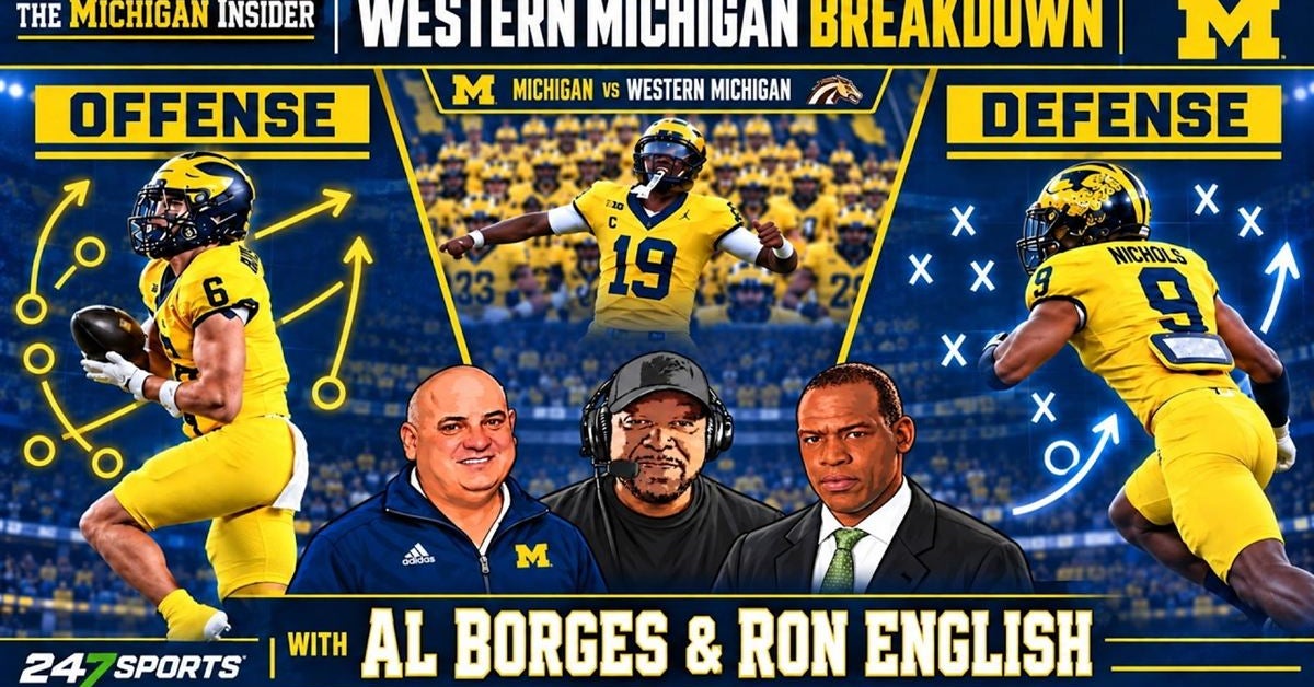 Michigan football breakdown with Borges & English - Week 1: Can Underwood answer the challenge?