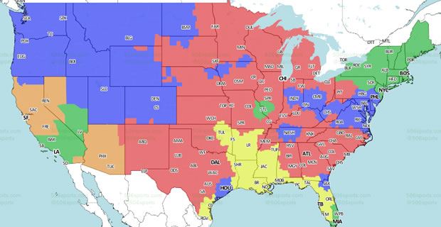 Week 9 coverage map: Arizona Cardinals at San Francisco 49ers