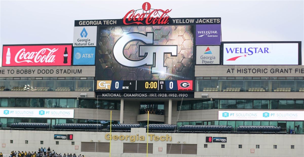 Georgia Football Live Updates Scores Vs Tech