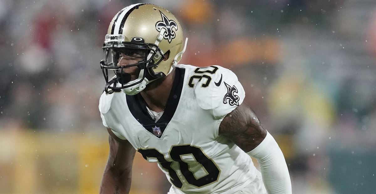 New Orleans Saints safety Justin Evans (30) in action during an NFL  football game against the Seattle Seahawks, Sunday, Oct. 9, 2022, in New  Orleans. (AP Photo/Tyler Kaufman Stock Photo - Alamy