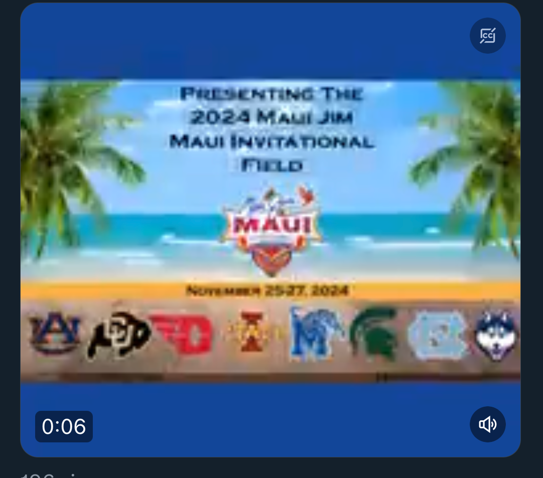 MSU and UConn among teams chosen for 2024 Maui Invitational