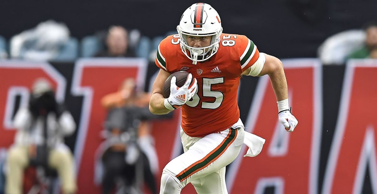 Miami football TE Will Mallory named NFL Draft sleeper