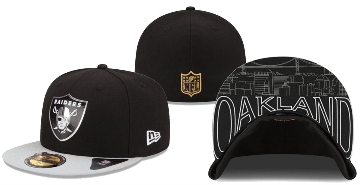 Raiders 2015 NFL Draft day hats