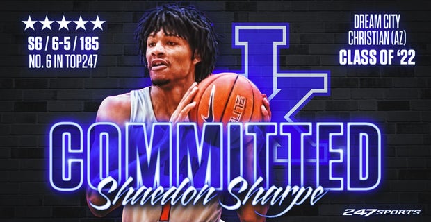 Top10 prospect Shaedon Sharpe commits to Kentucky