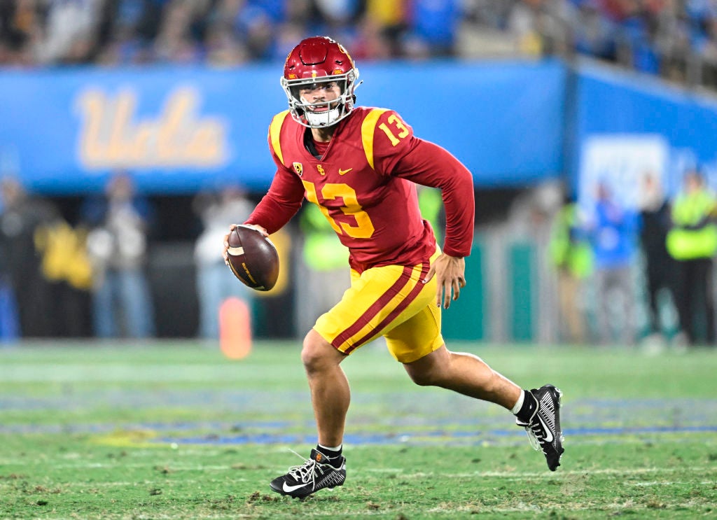 2023 Heisman odds: Caleb Williams leads odds to repeat as winner; Jayden  Daniels, Quinn Ewers trail - DraftKings Network