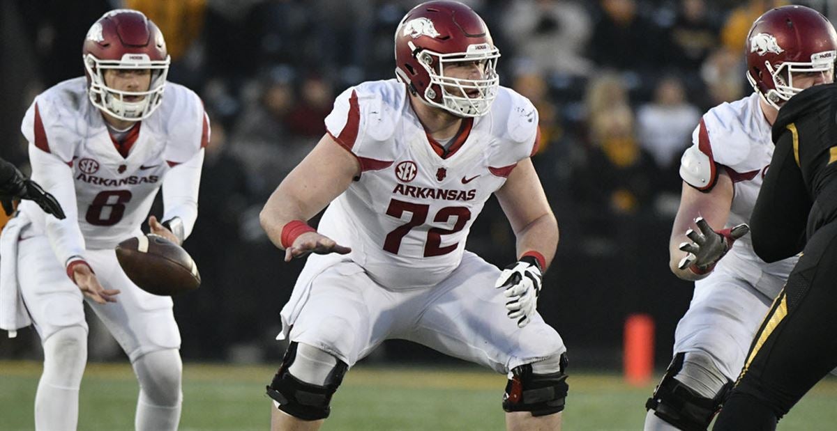 Frank Ragnow scouting report: One of Arkansas' best players in history with  no glaring weaknesses - Pride Of Detroit