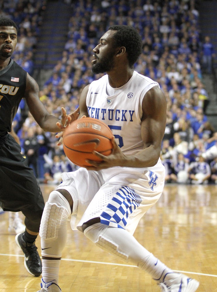 Cowboys attend Kentucky Wildcats Dominique Hawkins' Lakers workout