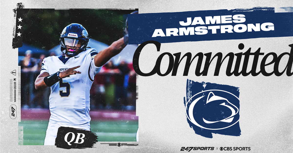 Penn State lands priority quarterback target, in-state standout James Armstrong