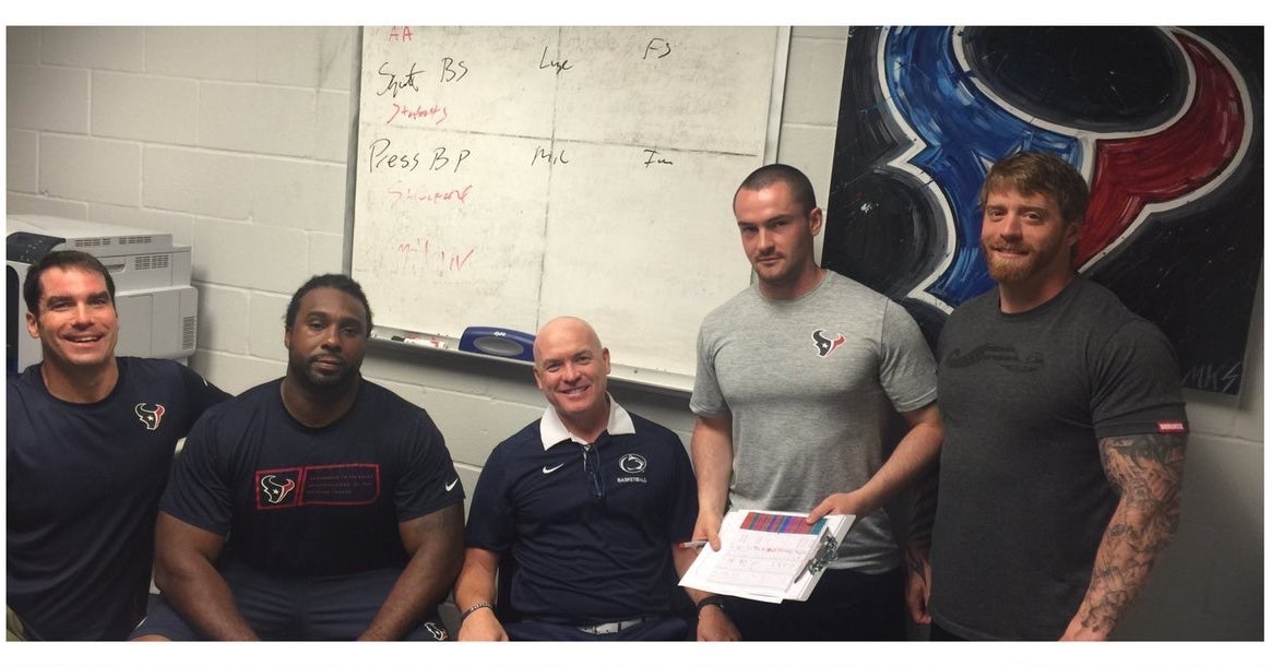 Chambers sees old friends during tour of Houston