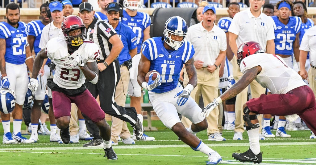 Duke Football Injury Report - Week Four at UNC