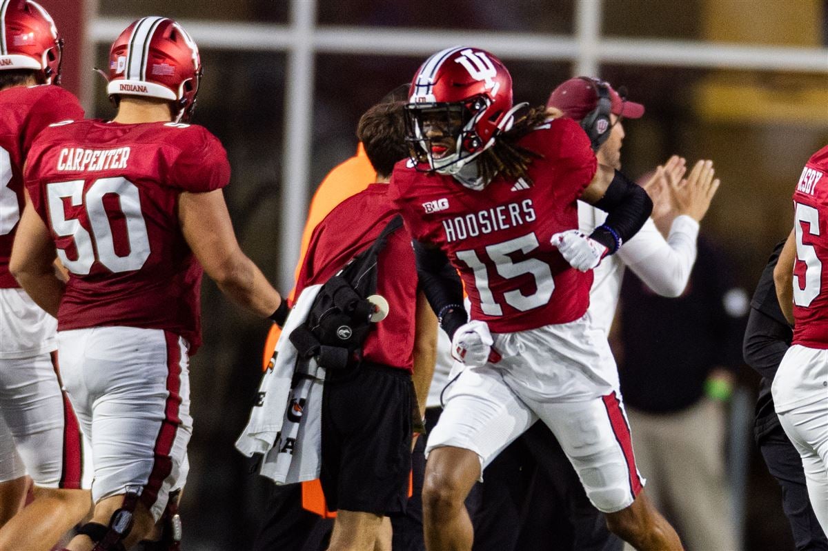 Indiana Football defensive back Louis Moore part of Pro Football