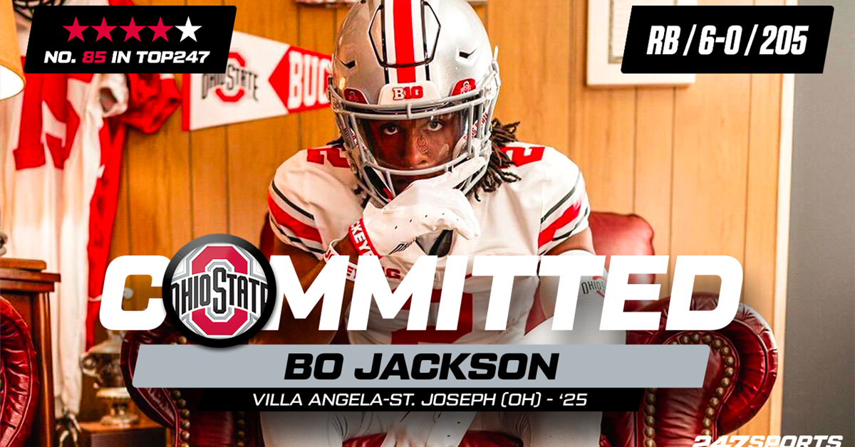 RB target Bo Jackson commits to Ohio State