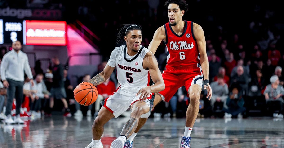 Georgia opens SEC Tournament play against Ole Miss