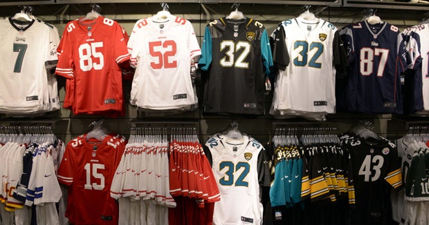 Top selling NFL jerseys for Week 1 of the season
