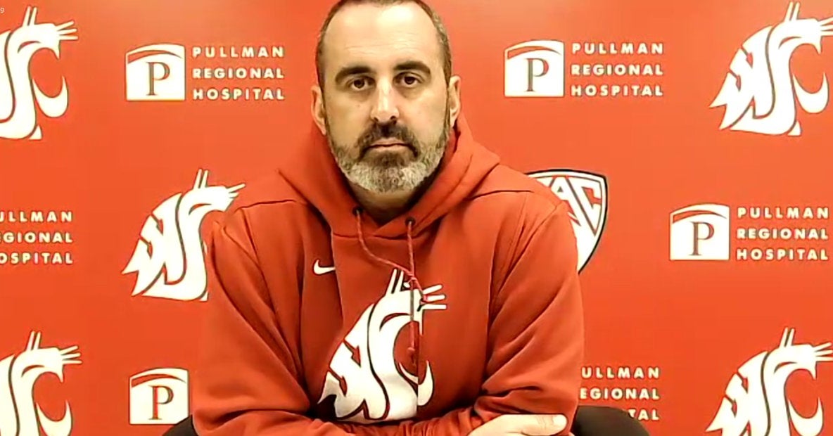 WSU's Nick Rolovich: going to be 'close' if QB Jayden de Laura is ready by Saturday