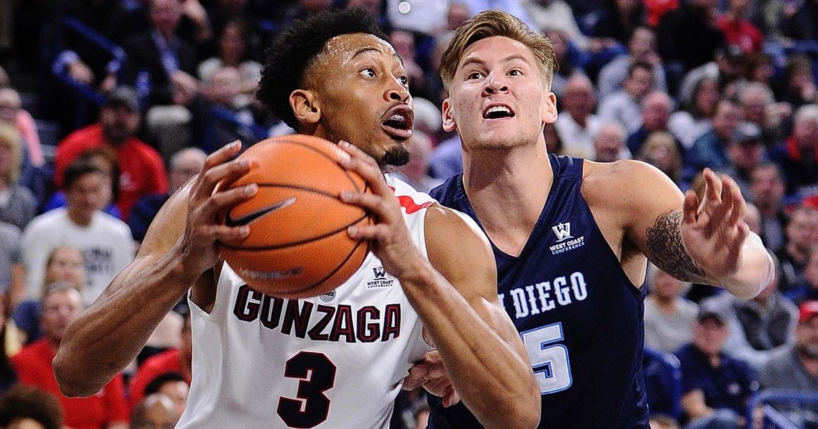 Gonzaga favored by 3 over Ohio State; Saturday game times set