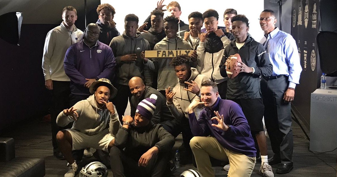 Big group from Texas visiting KSU today during spring break