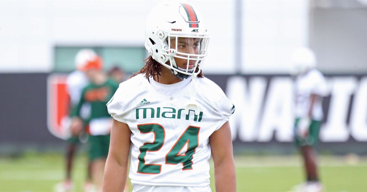 Miami CB Christian Williams enters the transfer portal