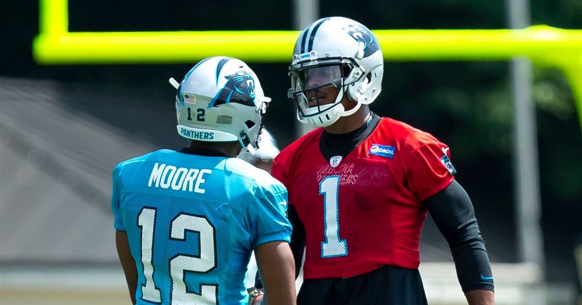Cam Newton kind of happy D J Moore experienced adversity Cam Newton kind of happy D J Moore experienced adversity