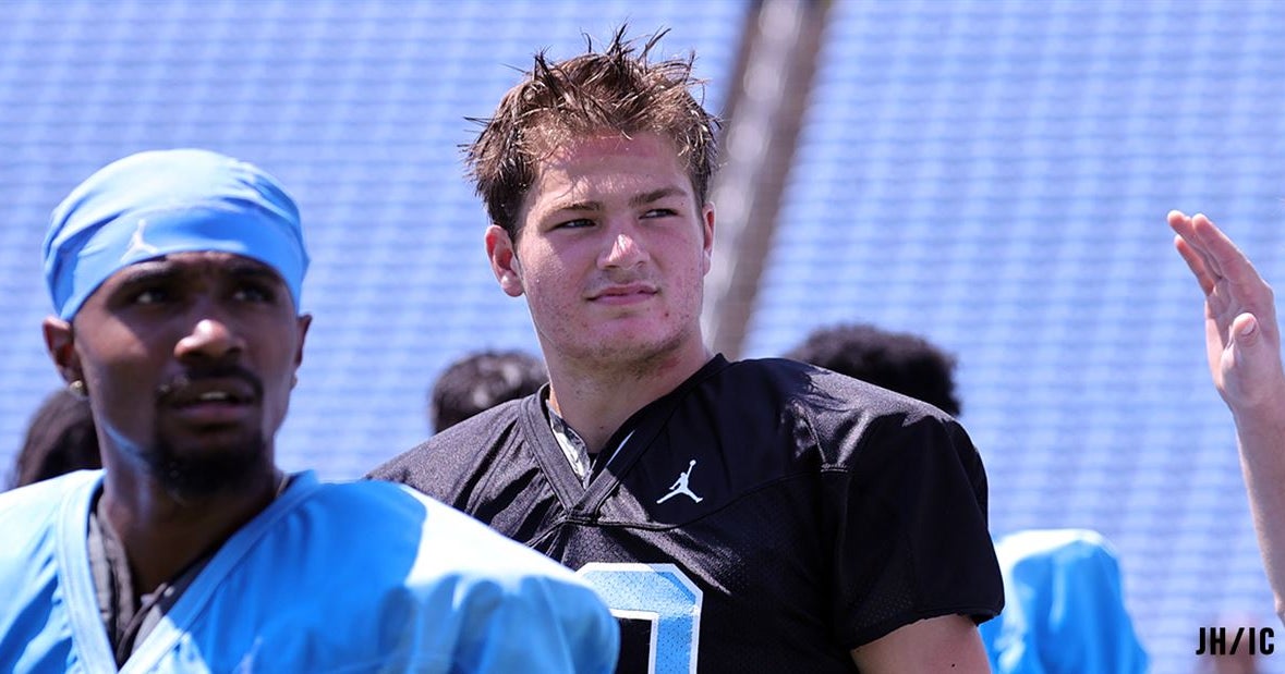 Competitive Fire Helps Fuel Drake Maye Competitive Fire Helps Fuel Drake Maye