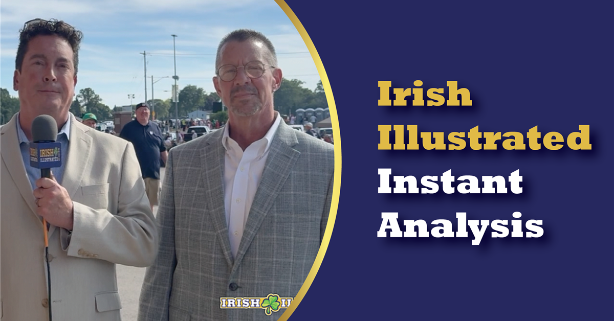Instant Analysis: Countdown to Kickoff of No. 4 Notre Dame vs Wisconsin