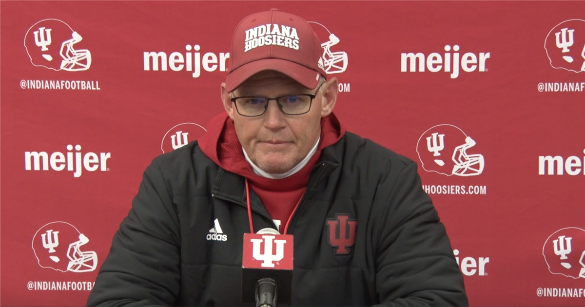 Coach TV: Indiana football coach Tom Allen updates IU's preparation for ...