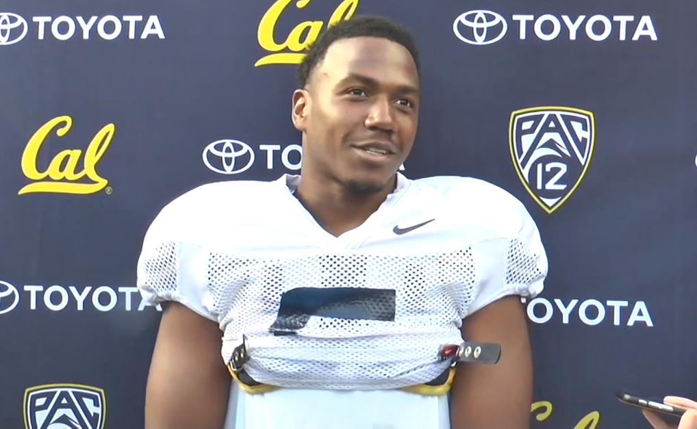 Vic Enwere sets bruising tone for Cal's running game