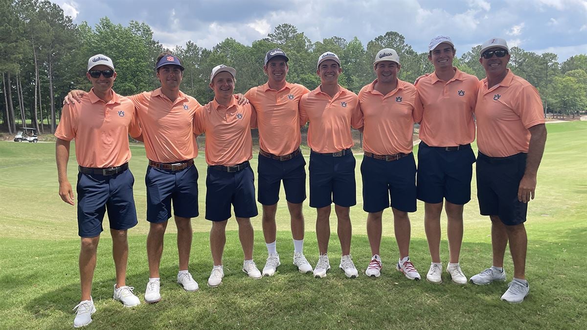 Auburn men's golf wins regional to advance to NCAA Championship