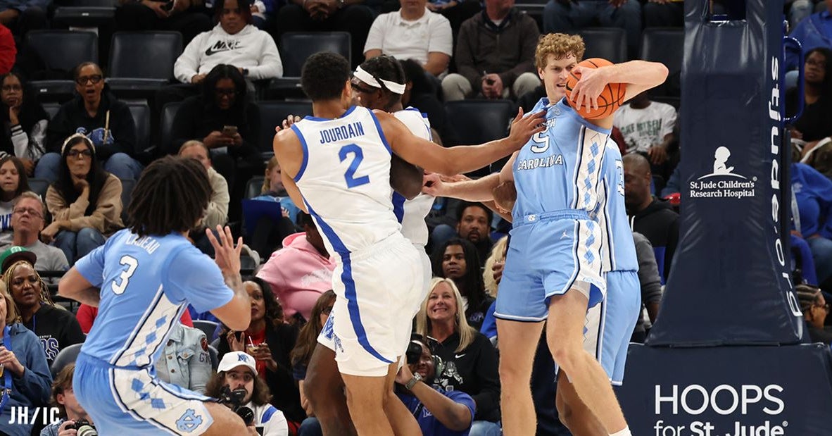 North Carolina Finds Way To 'Man Up' On Glass vs. Memphis North Carolina Finds Way To 'Man Up' On Glass vs. Memphis